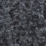 Anthracite Black Contract Velour Gel Back Carpet - Close