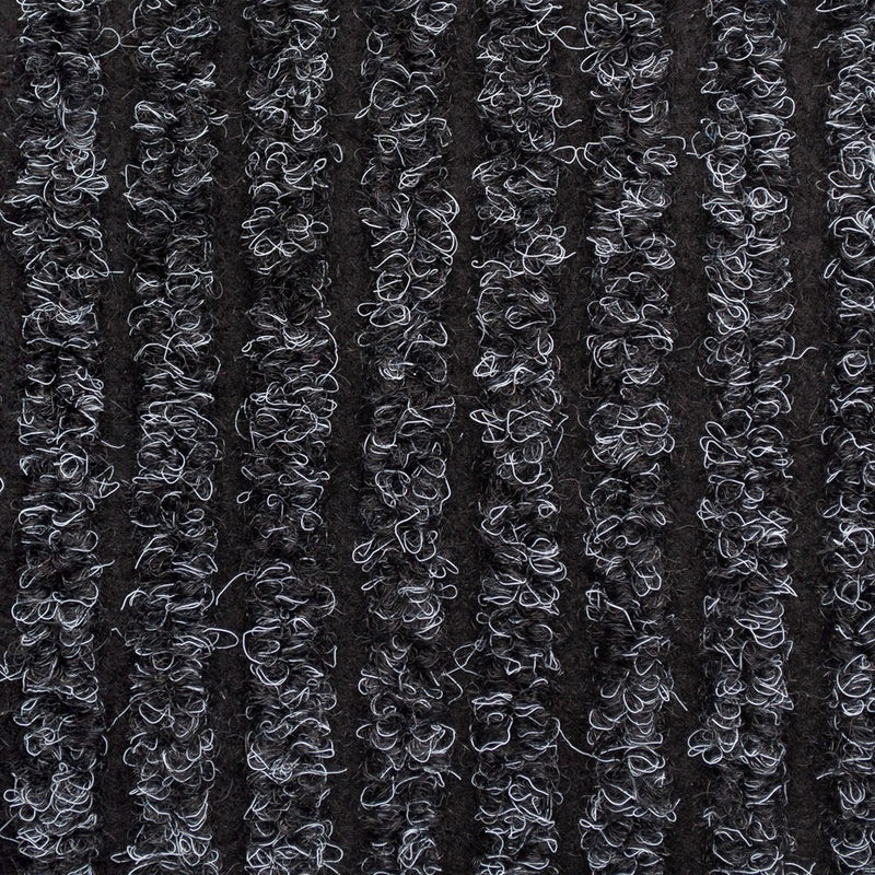 Black Heavy Duty Entrance Matting Loop Carpet - Close