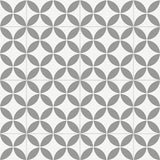 Grey Retro Victorian Tile Pattern Primo Vinyl Flooring - Far