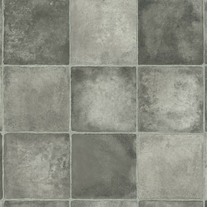 Grey Rustic Square Tile Style Primo Vinyl Flooring