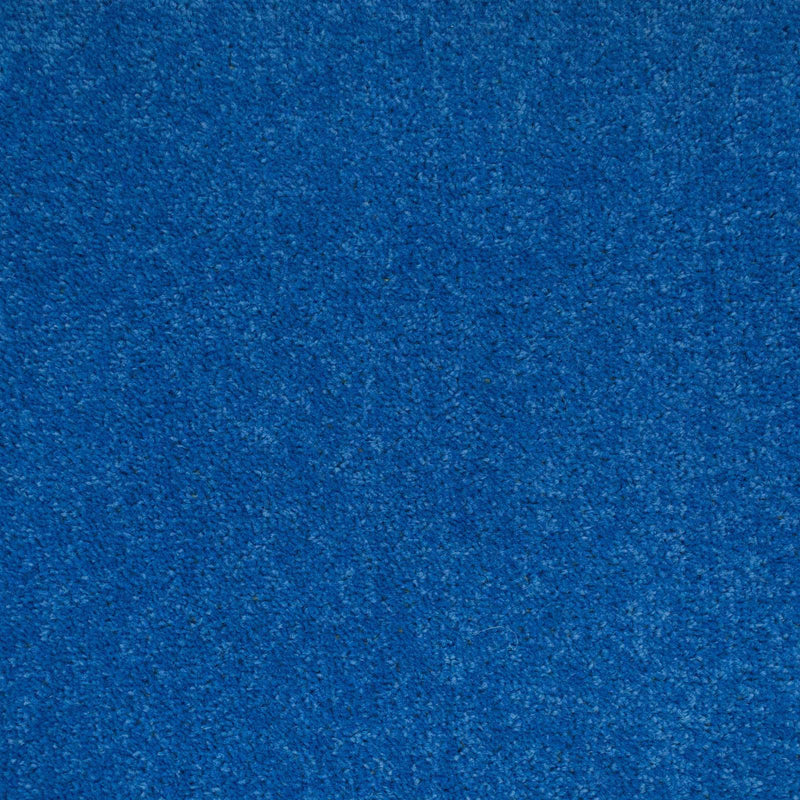 Light Blue Felt Back Twist Carpet - Far