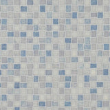 Light Blue Mosaic Tile Primo Vinyl Flooring - Close
