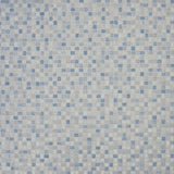 Light Blue Mosaic Tile Primo Vinyl Flooring - Far