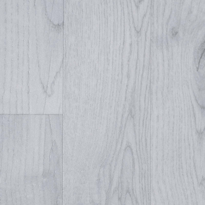 Light Grey Wood Style Vinyl Flooring - Close
