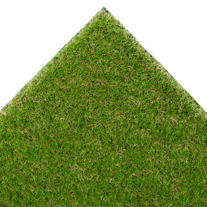 Lilac Artificial Grass - Top Corner