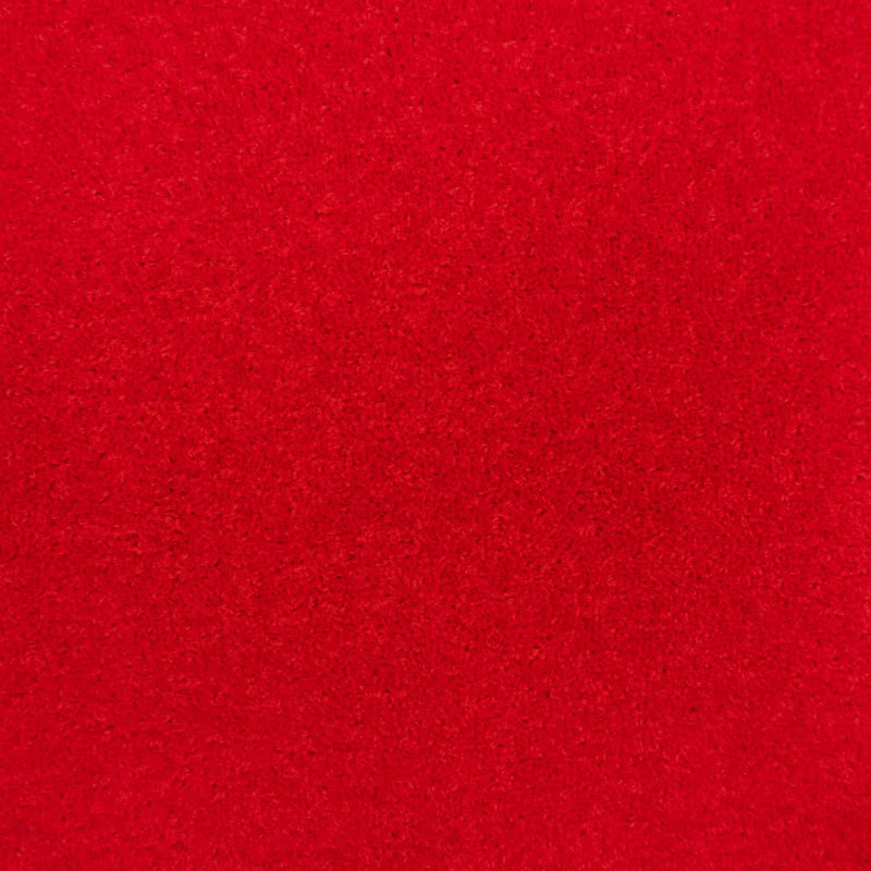 Red Felt Back Twist Carpet - Far