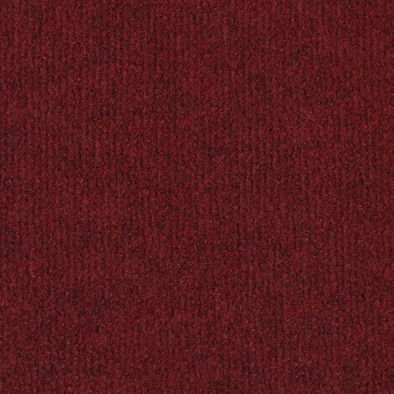 Wine Red Budget Cord Carpet - Far