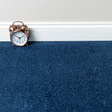 Navy Blue Belton Felt Back Twist Carpet