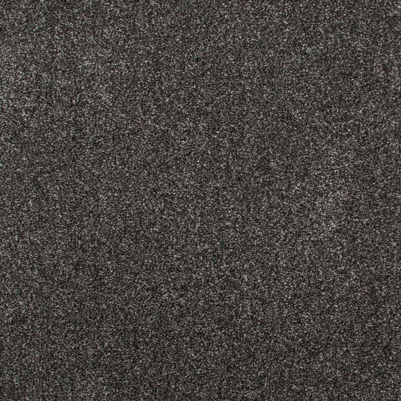 Dark Grey Luxury Saxony Carpet - Far