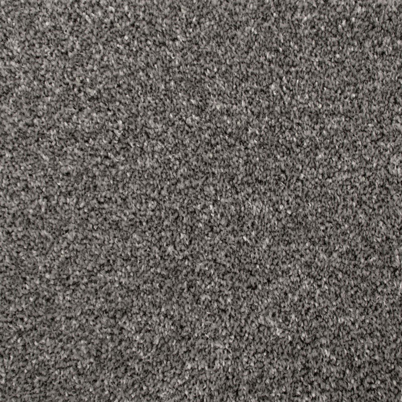 Slate Grey Supreme Action Back Saxony Carpet