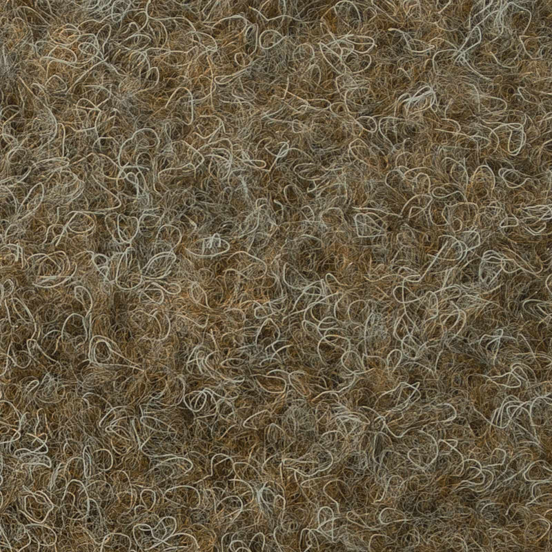 Beige Contract Velour Gel Back Carpet - Close