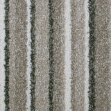 Cosy Beige Striped Supreme Felt Back Saxony Carpet - Close