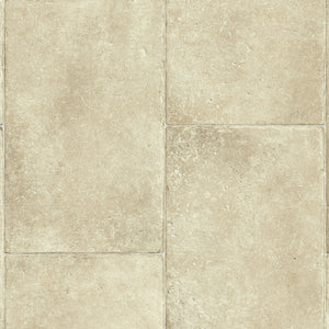 Cream Aged Stone Tile Style Primo Vinyl Flooring