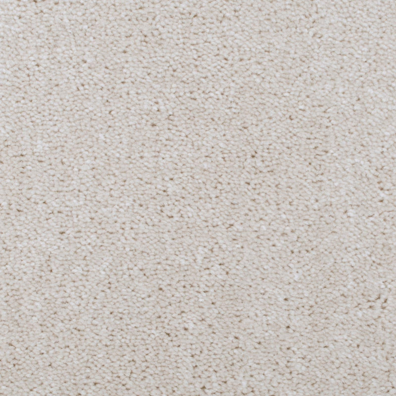 Cream Beige Supreme Saxony Carpet - Close