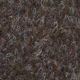 Dark Brown Contract Velour Gel Back Carpet - Close