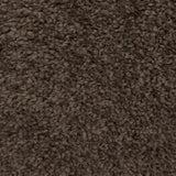 Dark Grey Brown Felt Back Twist Carpet - Close