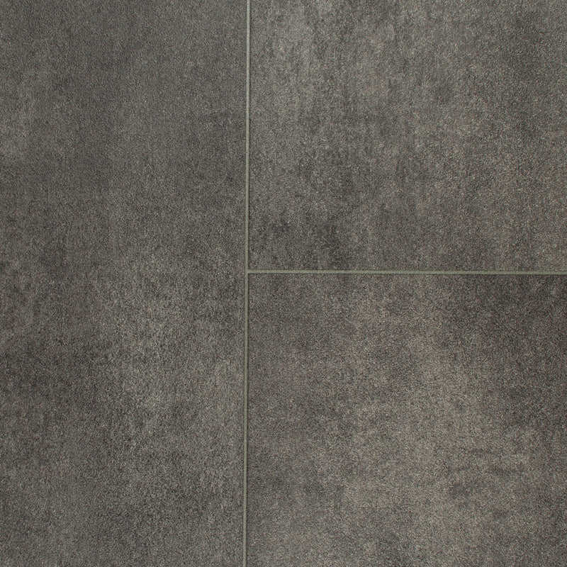 Dark Grey Modern Tile Style Primo Vinyl Flooring