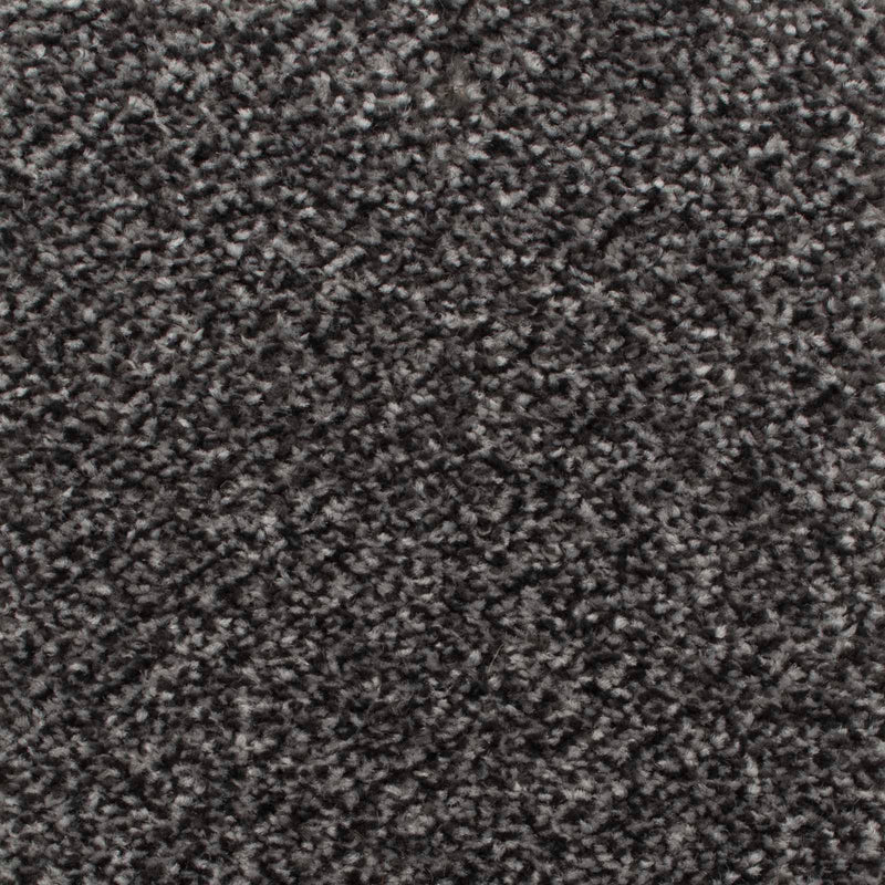 Dark Grey Admiral Saxony Carpet - Close