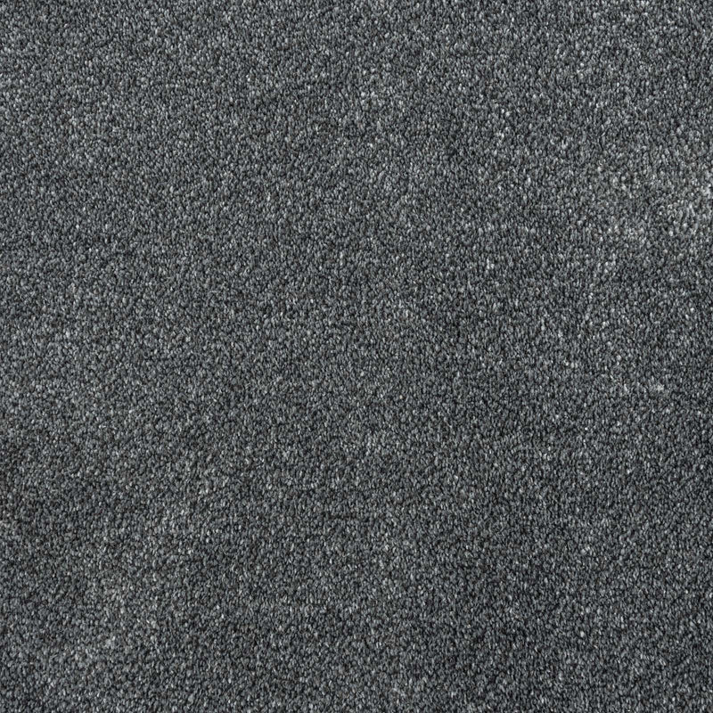 Dark Grey Soft Supreme Action Back Saxony Carpet