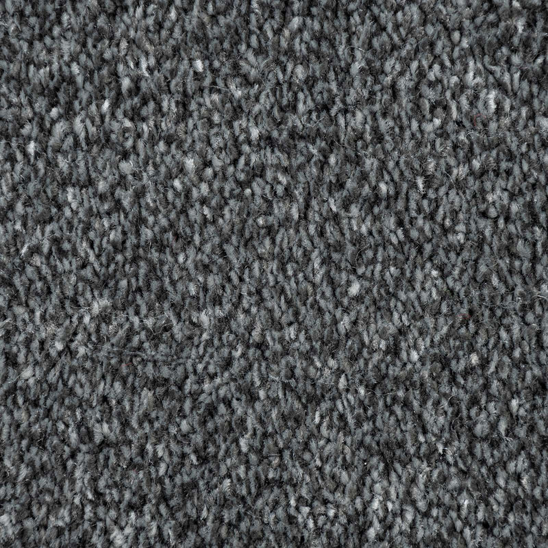 Dark Grey Soft Supreme Felt Back Saxony Carpet