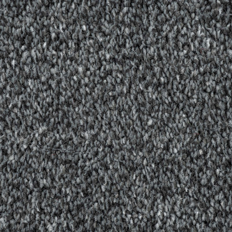 Dark Grey Soft Supreme Action Back Saxony Carpet