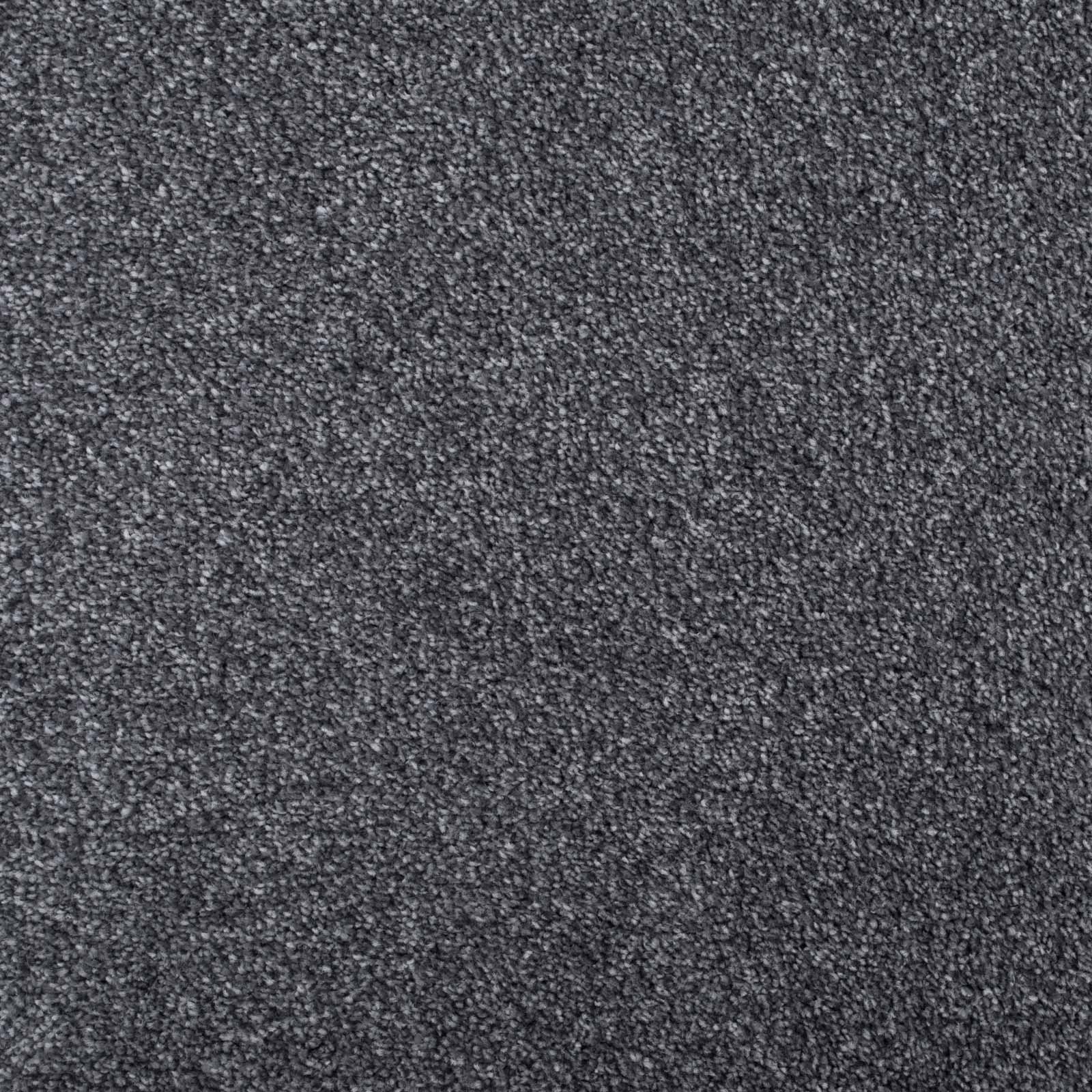Dark Grey Supreme Action Back Saxony Carpet - Far