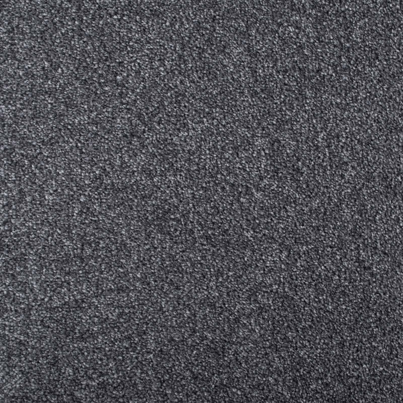 Dark Grey Supreme Action Back Saxony Carpet - Far