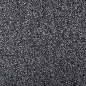 Dark Grey Supreme Felt Back Saxony Carpet - Far