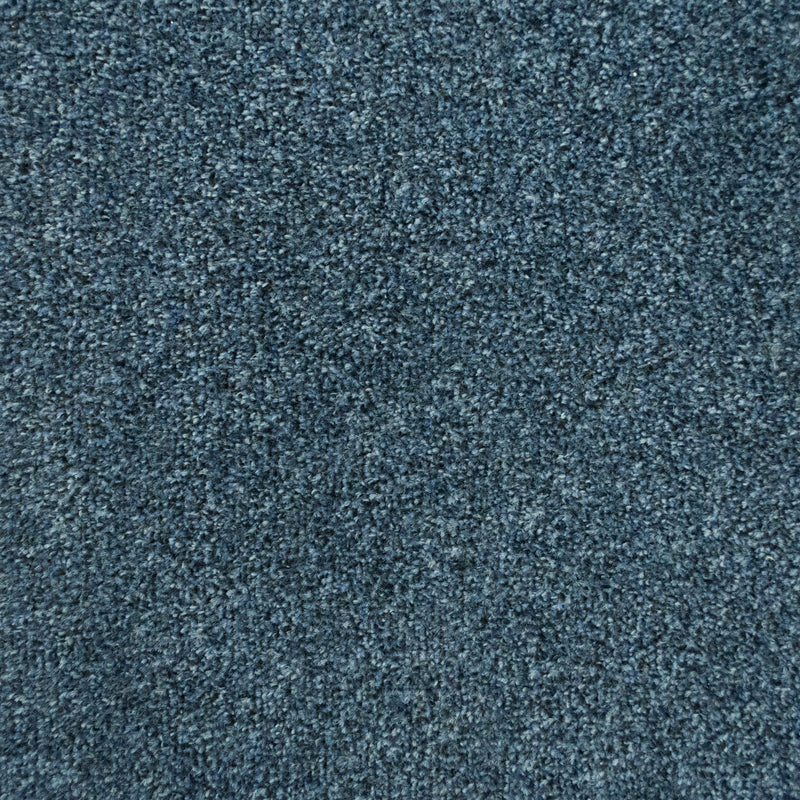 Denim Blue Liberty Heathers Twist Carpet - Far
