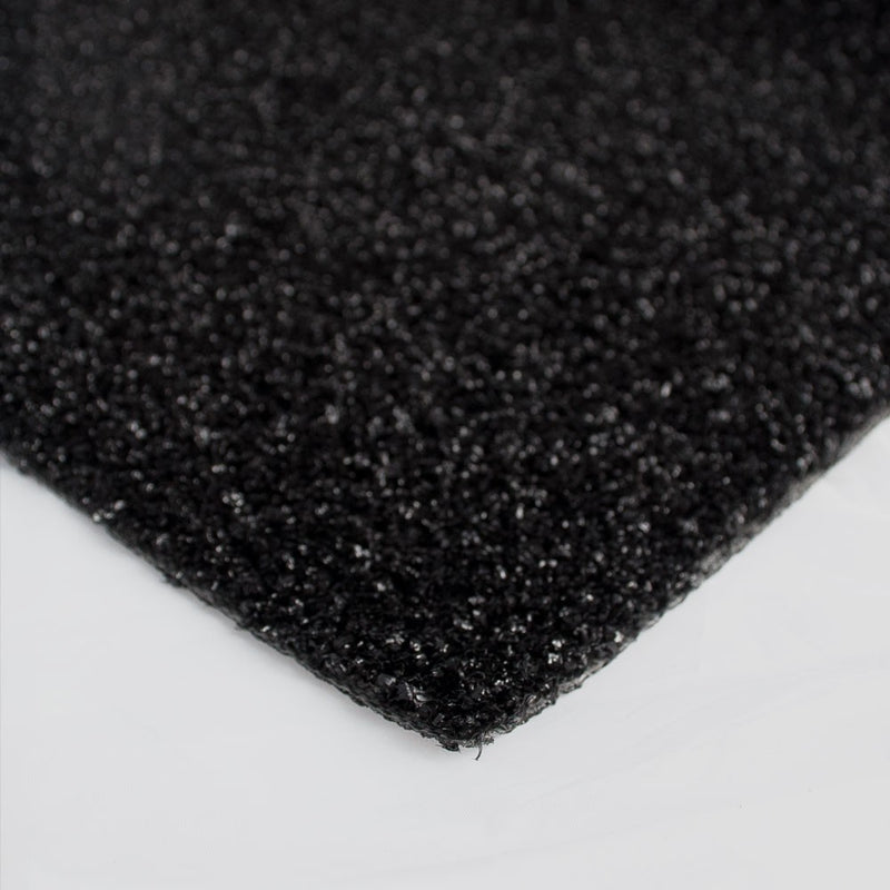 Diamond Black Artificial Grass - Bottom Corner