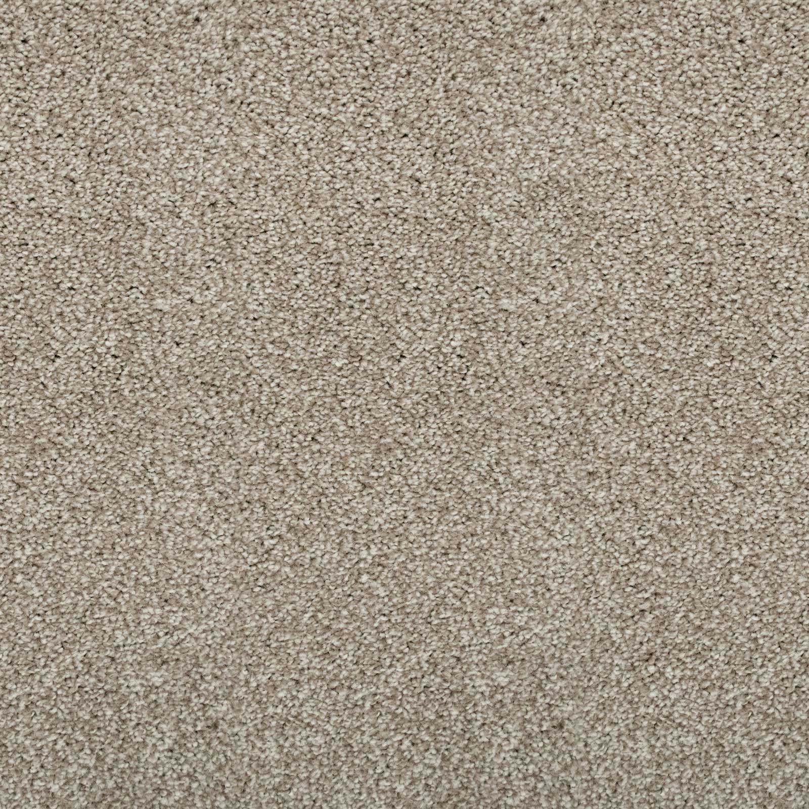 Earthy Beige Supreme Felt Back Saxony Carpet - Far