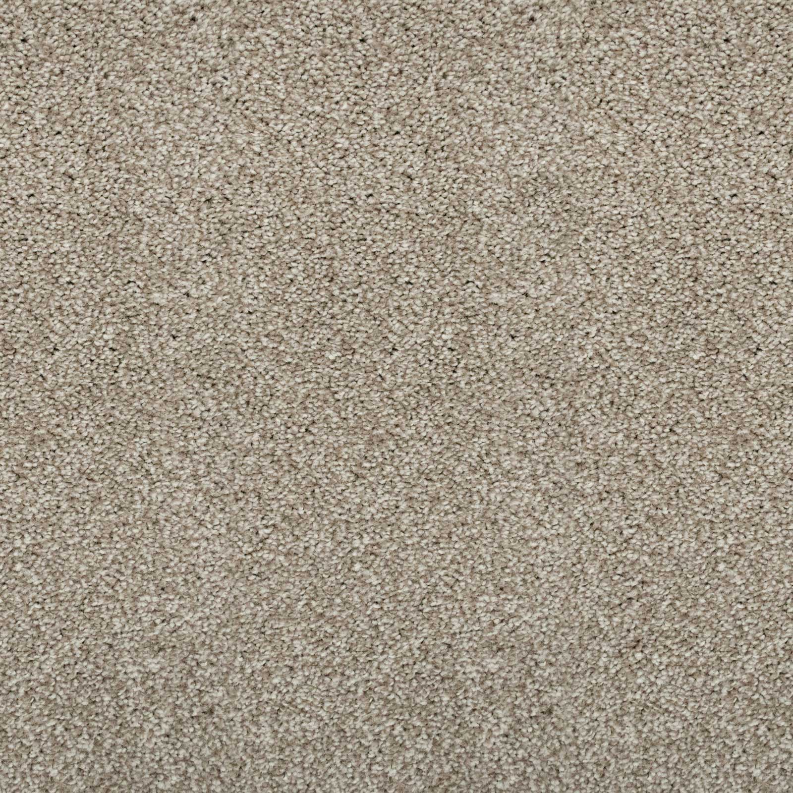 Earthy Beige Supreme Felt Back Saxony Carpet - Far