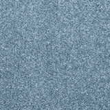 Faded Blue Soft Supreme Action Back Saxony Carpet