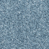 Faded Blue Soft Supreme Action Back Saxony Carpet
