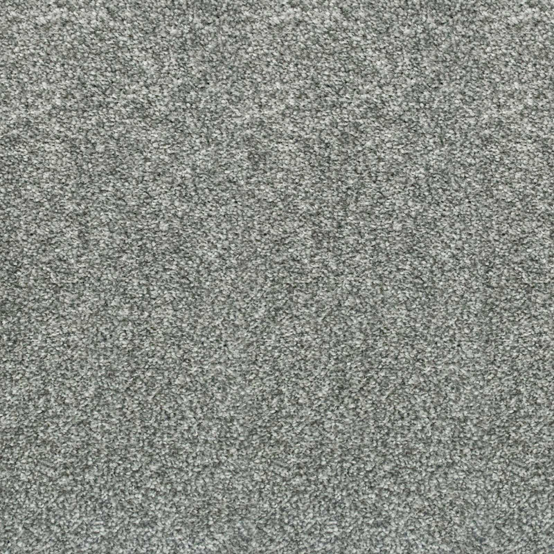 Granite Grey Supreme Action Back Saxony Carpet - Far