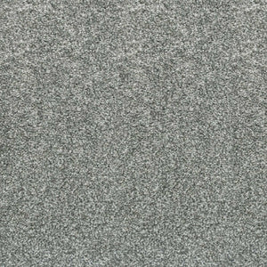 Granite Grey Supreme Felt Back Saxony Carpet - Far