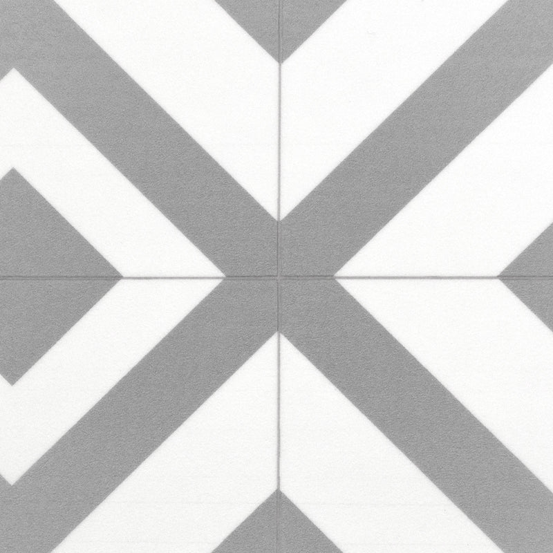 Grey Diamonds Modern Pattern Primo Vinyl Flooring - Close