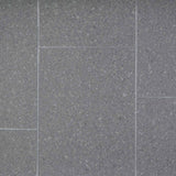 Grey Granite Tile Style Vinyl Flooring - Far
