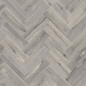 Grey Parquet Wood Style Rapid Vinyl Flooring