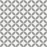Grey Retro Victorian Tile Pattern Primo Vinyl Flooring - Far