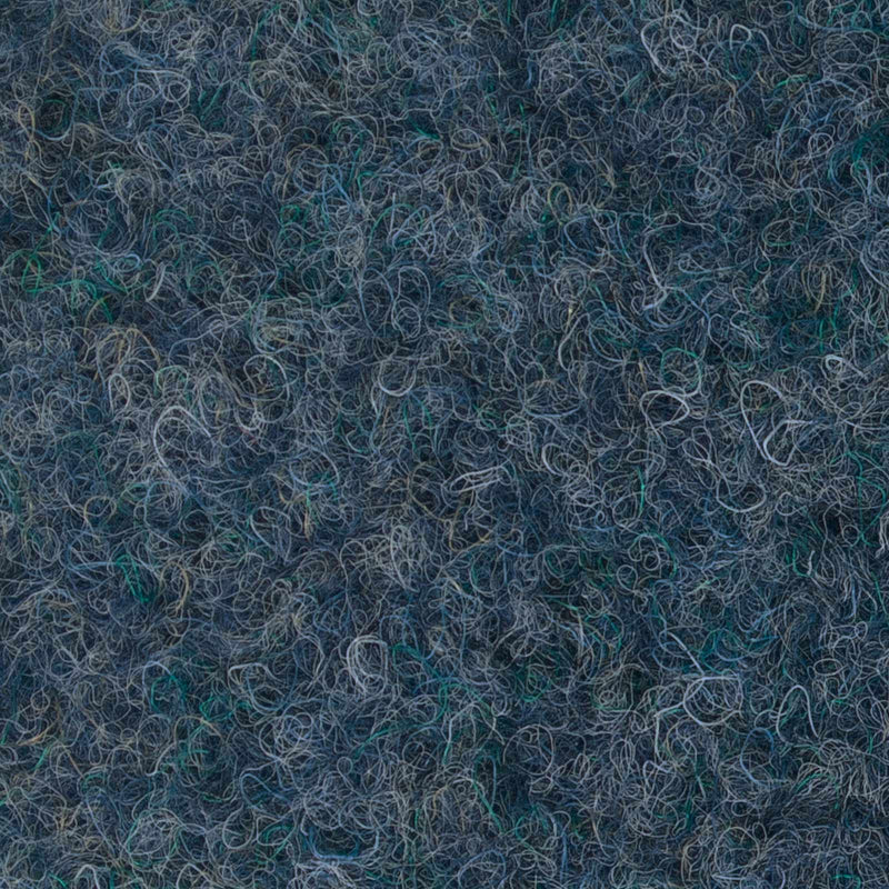Light Blue Contract Velour Gel Back Carpet - Close