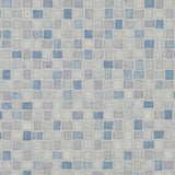 Light Blue Mosaic Tile Primo Vinyl Flooring - Close