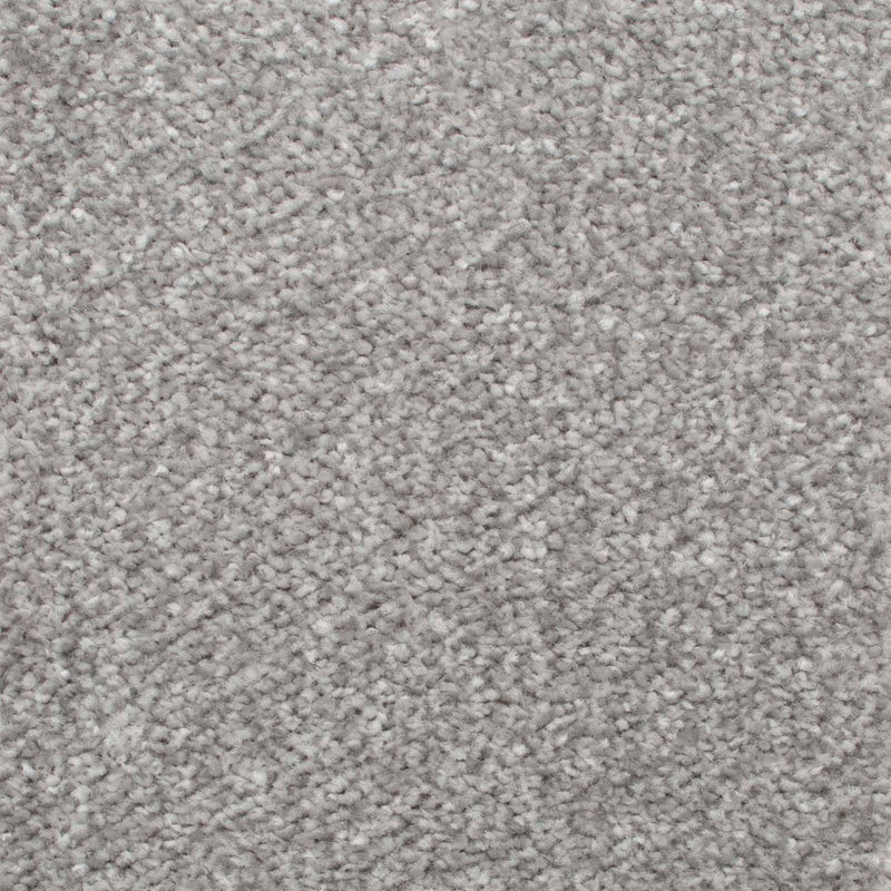 Light Grey Admiral Saxony Carpet = Close