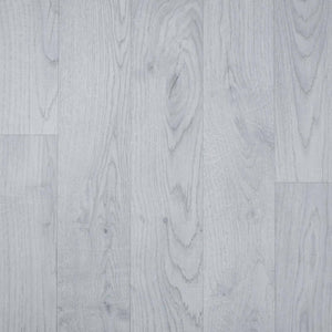 Light Grey Wood Style Vinyl Flooring - Far