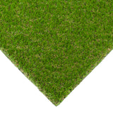 Lilac Artificial Grass - Bottom Corner