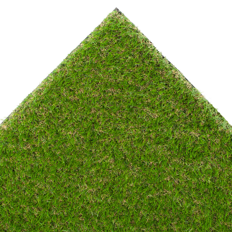 Lilac Artificial Grass - Top Corner