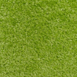 Lime Green Felt Back Twist Carpet - Close