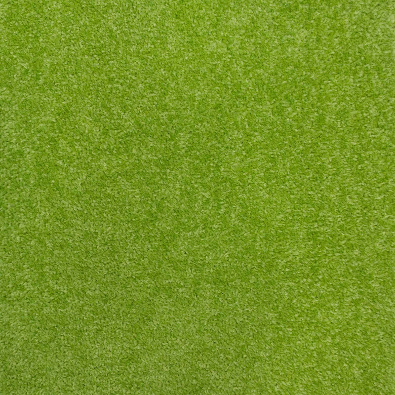 Lime Green Felt Back Twist Carpet - Far