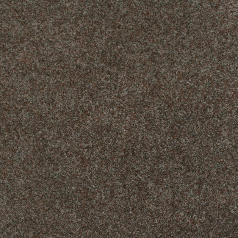 Mid Brown Contract Velour Gel Back Carpet - Far