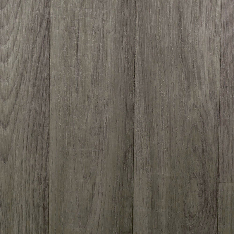 Mid Grey Wood Plank Primo Vinyl Flooring - Far